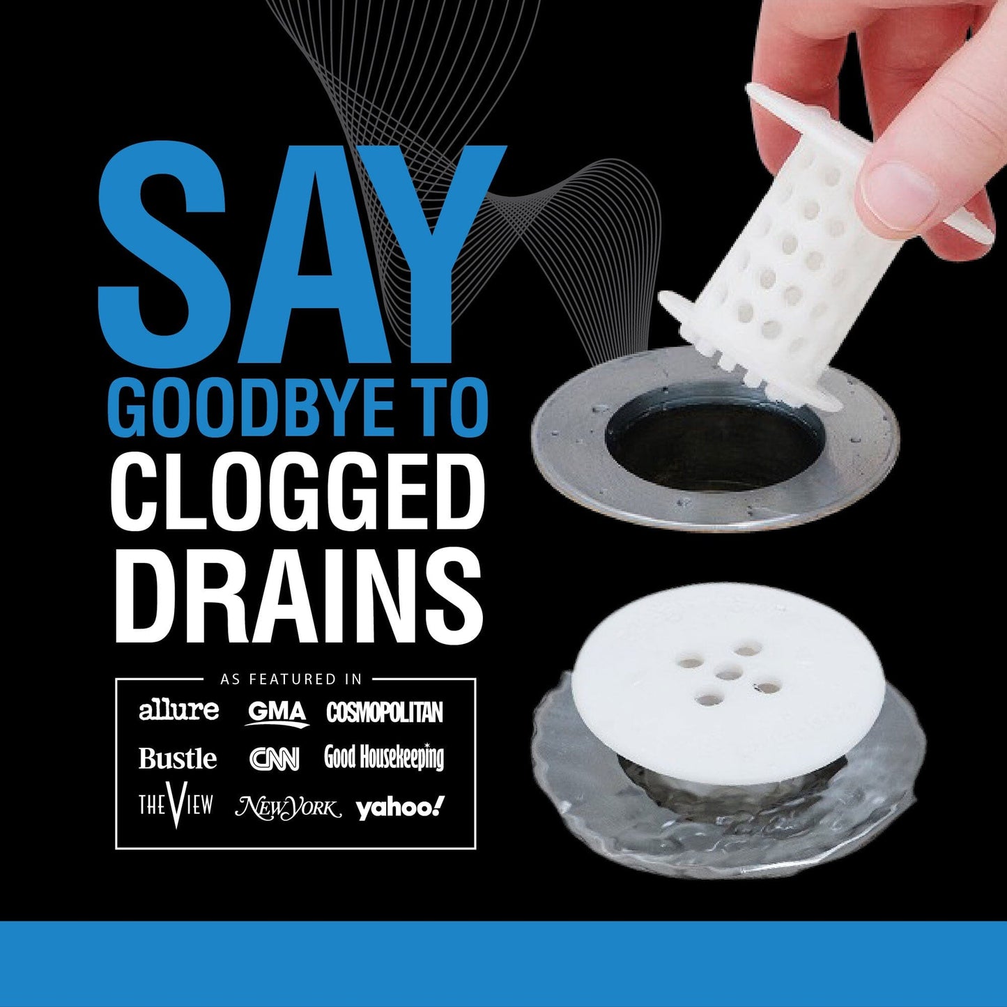 Tub Hair Catcher Drain Protector