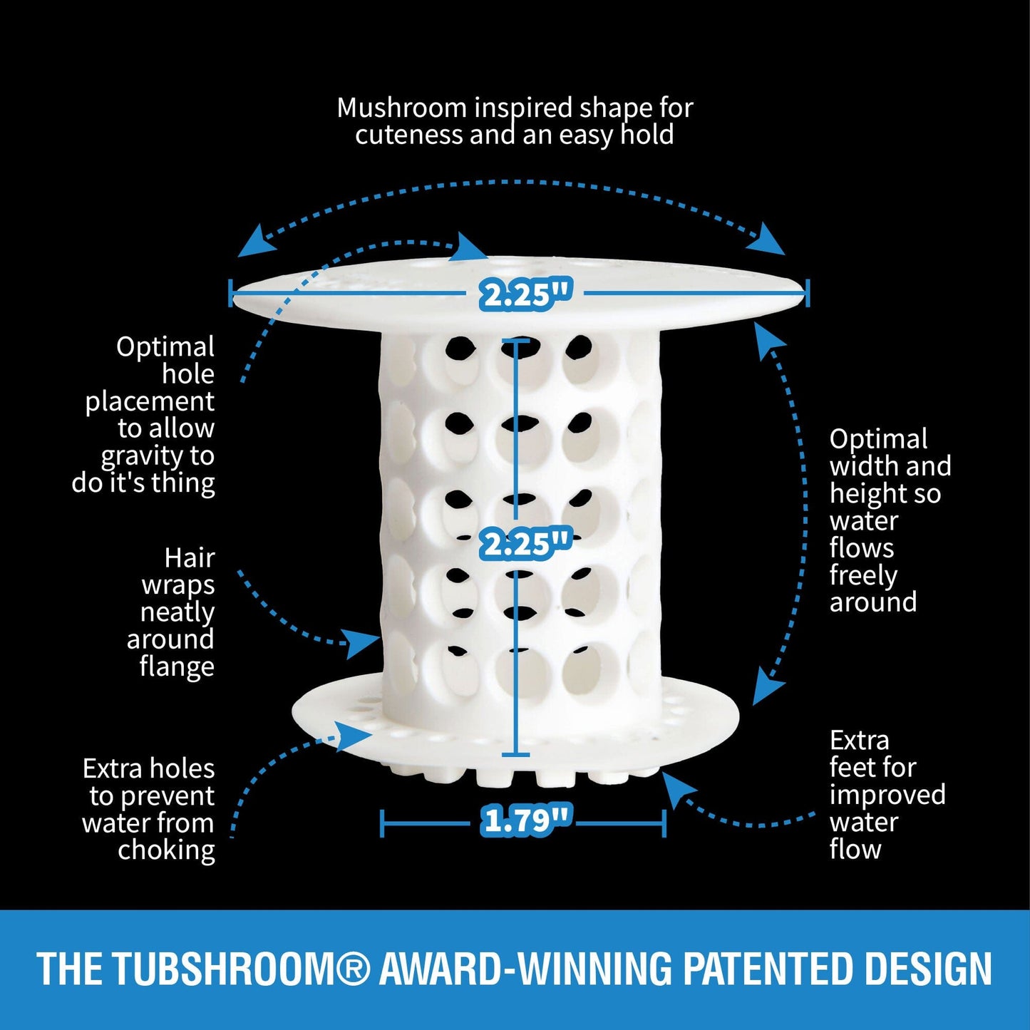 Tub Hair Catcher Drain Protector