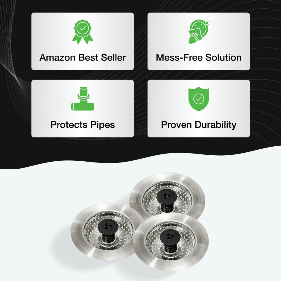 Kitchen Sink Drain Strainer Plus