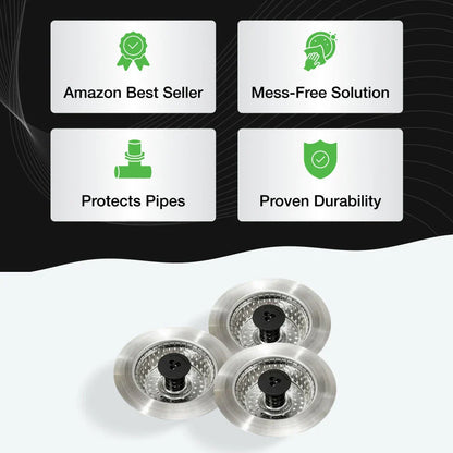 Kitchen Sink Drain Strainer Plus