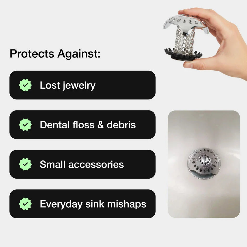 Bathroom Sink Drain Protector Ultra